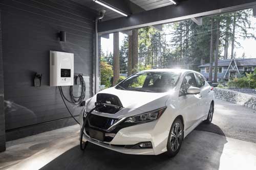 Borne de recharge pour véhicule électrique